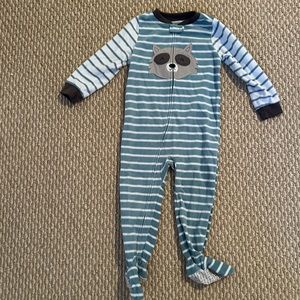 Carters 3T fleece footie pyjamas